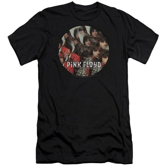 Pink Floyd Piper Adult 30/1 T-Shirt Black