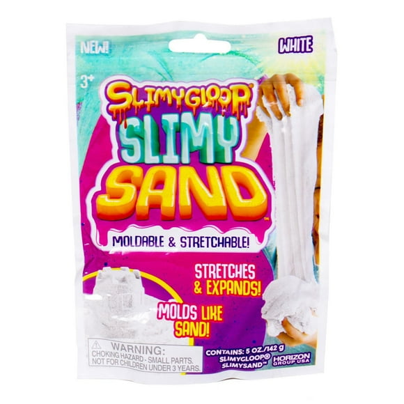 SLIMYGLOOP® SLIMYSAND Blanc, sac réutilisable de 142 g