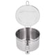 thumbnail image 4 of Recipiente De Acero Inoxidable, Frasco De Almacenamiento Hermético Con Tapa Transparente Para Galletas De Harina De Fruta Seca Leche En Polvo Té Café Sellado Contenedor De, 4 of 7