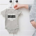thumbnail image 5 of They Call Me A Dreamer Sleep A Lot Romper Boys or Girls Infant Baby Brisco Brands 12M, 5 of 6