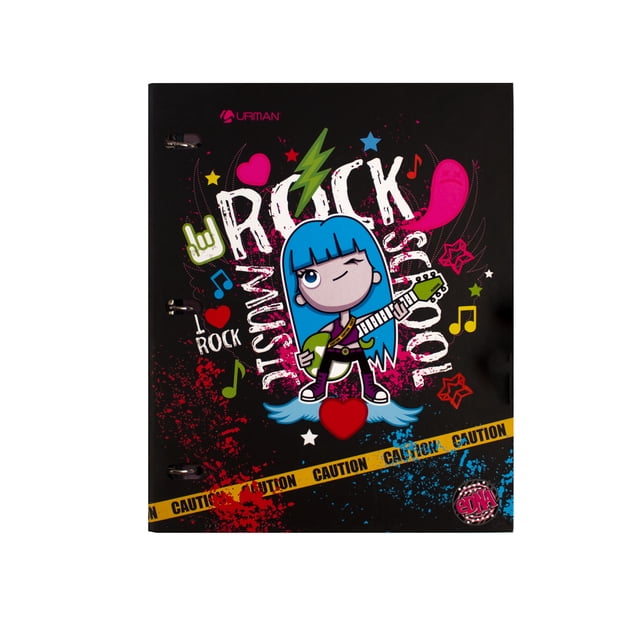 Carpeta Profesional Pasta Dura Rockera Cuadro chico 100 hojas