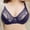 Purple, variant on Inleife Womens Bras No Wire Fashion Comfortable Woman's Lace Beauty Back Strap Wrap Plus Size Bra