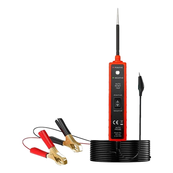 Car Tools Circuit Tester Automotive Electrical System Tester Power Circuit Probe for Short Circuit Finder 16ft Auto Test Light for