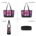 thumbnail image 6 of FORMRS Laptop Tote Bag for Women with 15.6" Computer Compartments Handbag, Large Purple Flowers, 6 of 7