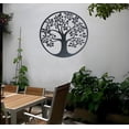 thumbnail image 3 of Metal Wall Hanging Decor Tree Pattern, 3 of 3