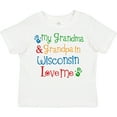 thumbnail image 3 of Inktastic Wisconsin Grandma Loves Me Boys or Girls Toddler T-Shirt, 3 of 5