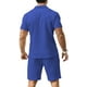 thumbnail image 4 of Conjunto de chándal deportivo KUYIGO, polo y pantalones cortos para hombre, 4 of 6