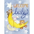 thumbnail image 2 of McKenna, Kathleen Parr 12x14 White Modern Wood Framed Museum Art Print Titled - Welcome Baby, 2 of 4