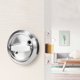 thumbnail image 3 of Cerradura de puerta con manija de anillo de acero inoxidable 304 de doble cara para baño doméstico (plata (con cerradura)), 3 of 8