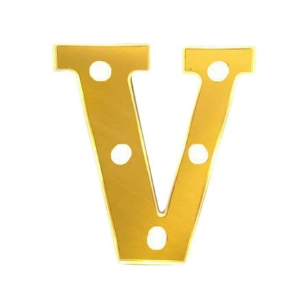 

Aowvw LED Letter Lights Light Up Plastic Letters Standing Hanging Warm Wihte Light