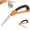 Orange, variant on Folding Saw Bushcraft, Heavy Duty 15 Inch Tree Saw Extra Long Blade Hand Saws for Wood Camping, Dry Wood Pruning Saws With Hard Teeth, Quality SK-5 Steel, Gifts for Men hand Saws for Tree Trimming