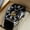 Black Belt Silver Case Black Surface, variant on New men's watch, fashionable mechanical watch, waterproof, barrel-shaped, hollow design, leather strap, personalized, creative, trendy men's wristwatch