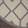 thumbnail image 4 of Nourison Palamos Indoor/outdoor Modern Trellis Cream Area Rug, 4 of 9