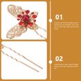 thumbnail image 5 of unbranded 12Ud Horquilla De Con Y Zirconia Para, 5 of 5