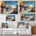 thumbnail image 4 of Designart "Pop Art Athens I" Athens Floater Framed Canvas Wall Art, 4 of 7