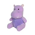 thumbnail image 2 of Avocatt Purple Hippo Plush Toy - 10 Inches Stuffed Animal Hippopotamus Plushie - Hug and Cuddle with Squishy Soft Fabric and Stuffing - Cute Toy Gift for Boys and Girls, 2 of 3