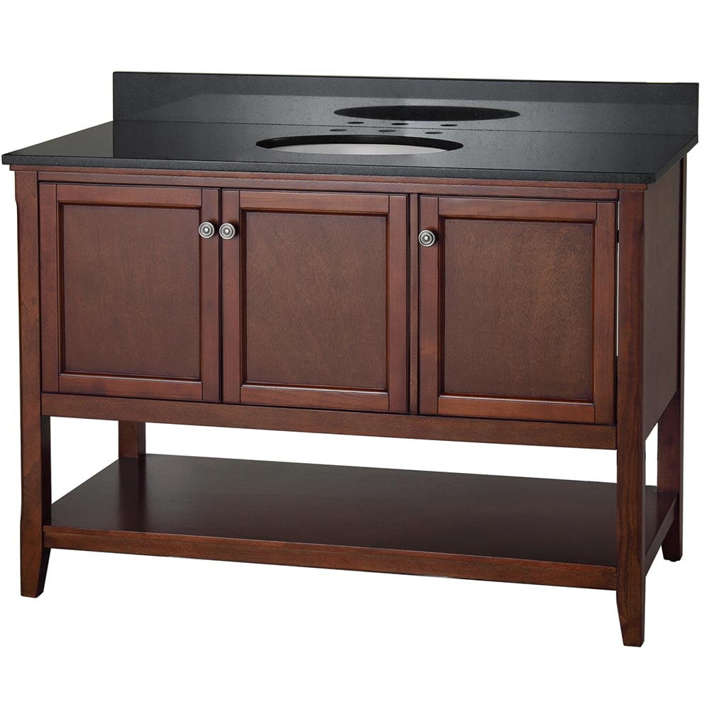Foremost Auguste 48" Chestnut Bathroom Vanity