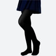 thumbnail image 2 of YUANxueke Girls Fleece Lined Footed Leggings Casual Slim Fit Stretchy Fall Winter Warm Yoga Pants for 1-14 Years, 2 of 5