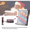 thumbnail image 4 of (Café negro, juego de 4) Fundas de terciopelo para asientos de sillas, funda de cojín de asiento lavable y extraíble,, 4 of 5