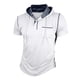 thumbnail image 2 of Ceisia Men's Slim Fit Contrast Hooded Henley Short Sleeve Shirt with Chest Pocket Gifts, 2 of 6