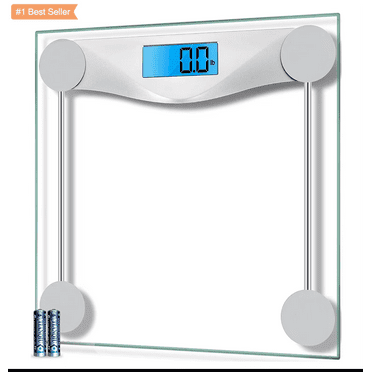 Digital Human Scale for Body Weight, Smart Digital Bathroom Weighing Scales with Body Health, Fat and Water Weight