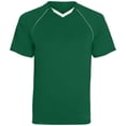 thumbnail image 3 of Augusta Drop Ship Youth Wicking Polyester V-Neck Jersey with Contrast Piping, 3 of 5