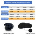 thumbnail image 2 of Stepedia Kids Water Shoes Girls Boys Outdoor Quick Dry Barefoot Aqua Socks for Beach Swim Surf Navy 8-8.5 Toddler, 2 of 5
