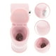 thumbnail image 2 of Inodoro realista en miniatura para casa de muñecas, escala 1:12, inodoro simulado, inodoro en miniatura, mini juego de baño para casa de muñecas, accesorios de baño para casa de muñecas, 2 of 7