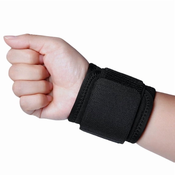 Wrist Brace, Wrist Wraps Carpal Tunnel Flexible, Highly Elastic, Adjustable, Comfortable and Multi-Functional A,1 * wrist guard,Black