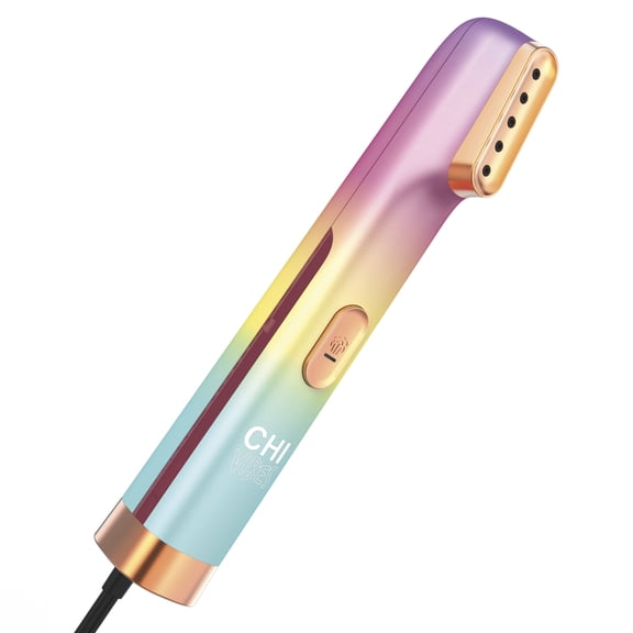 CHI VIBES Compact Garment Steamer, 800 W Travel Clothing Steamer, 35-Second Heat Up, 5-Minutes of Steam, Rainbow