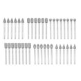 thumbnail image 3 of 40 Pieces Diamond Burr Bits Stone Carving Set for Rotary Tool, 3 of 5