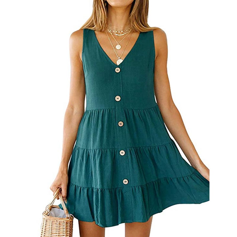 walmart cotton summer dresses
