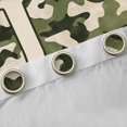 thumbnail image 4 of Feelyou Boy Camo Black Out Curtains, Initial J Letter Curtains Pack of 2 (42x63 Each), 4 of 6