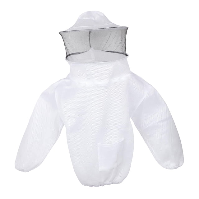 Chaqueta de apicultura Suministros para apicultura Cómodo al aire libre con velo de esgrima