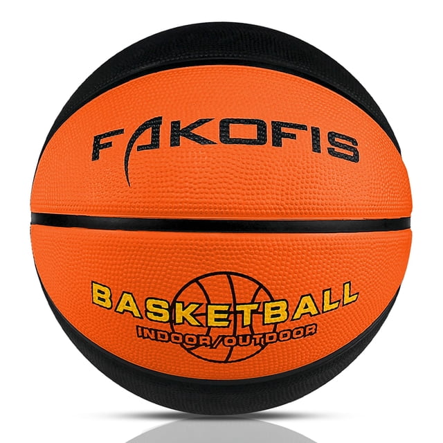 Baloncesto FAKOFIS talla 3 (56 cm) y talla 5 (70 cm) para interiores