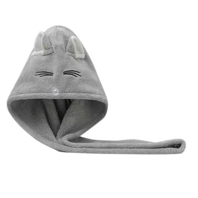 Gorro de toalla para el pelo Magic, de secado instantáneo y rápido, absorbente, HUOGUO