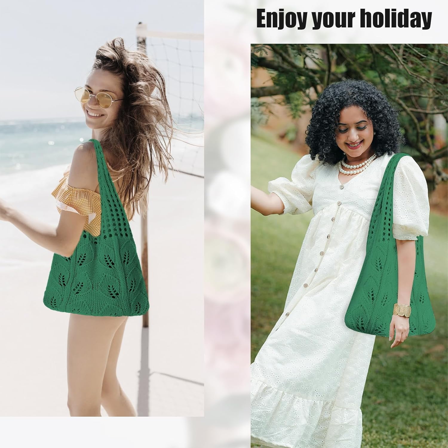 Crochet Bags for Women Summer Beach Tote Bag Aesthetic Tote Crochet Bags for Women Summer Beach Tote Bag Aesthetic Tote