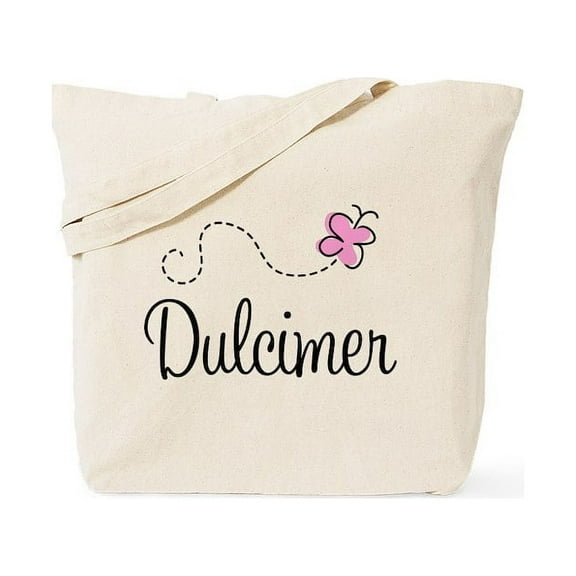 CafePress - Pretty Dulcimer Tote Bag - Unisex Canvas Tote Bag, Beige, 1-Piece