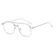 thumbnail image 1 of Gafas anti-azules irregulares de doble haz personalizadas, gafas de metal de moda, hechas de metal, 1 of 5