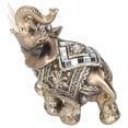 thumbnail image 2 of FAGINEY Elephant Figurine, Elephant Decor Figurine, Resin For Office Home, 2 of 8