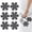Grey, variant on Daisy Flower Non-Slip Bathtub Stickers, Adhesive Safety Decals for Shower & Floor