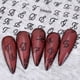 thumbnail image 2 of 3D Letra Uñas Pegatinas Uñas Pegatinas Auto Letra Pegatinas, 2 of 8
