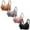 Brown Bras for Women, variant on ylioge Womens Bras 4 Packs Plus Size XS-4XL Wireless Push Up Bralettes Ladies Casual Breathable Support Lifting Underwear Multipack Bra