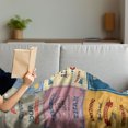 thumbnail image 3 of Saying Soft Flannel Fleece Throw Blanket, Words Pattern Success with Positive Attitude Themed Artwork Print, Cozy Plush for Indoor and Outdoor Use, 50" x 70", Yellow and Pink, by Ambesonne, 3 of 5