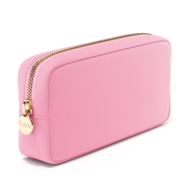 Estuche de maquillaje Embla, bolsa de viaje para cosméticos y neceser, color rosa