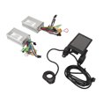 thumbnail image 4 of Controlador de motor sin escobillas para bicicleta eléctrica, 24 V, 36 V, 48 V, 500 W, 25 A, M6C, pantalla LCD, kit de controlador de doble accionamiento, 4 of 14