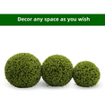 thumbnail image 7 of 2 Pcs Artificial Cedar Topiary Plant Balls,Faux Hanging Decorative Balls for Garden Backyard Home Wedding Decor, 7 of 7