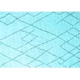 thumbnail image 1 of Ahgly Company Indoor Rectangle Oriental Light Blue Industrial Area Rugs, 2' x 5', 1 of 4