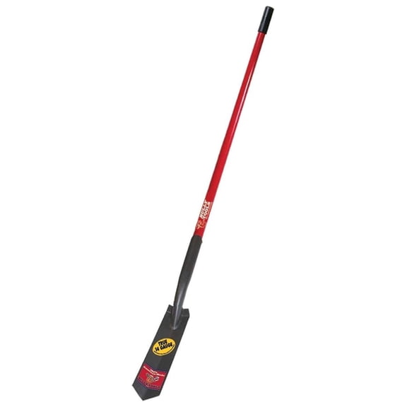 92719 14-Gauge 3-Inch Trench Shovel with Fiberglass Long Handle