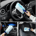 thumbnail image 2 of 60 Pieces Disposable Dusters with Replace Heads Refills Bulk Duster Brush for Cleaning Home Office Blinds Car, 2 of 5